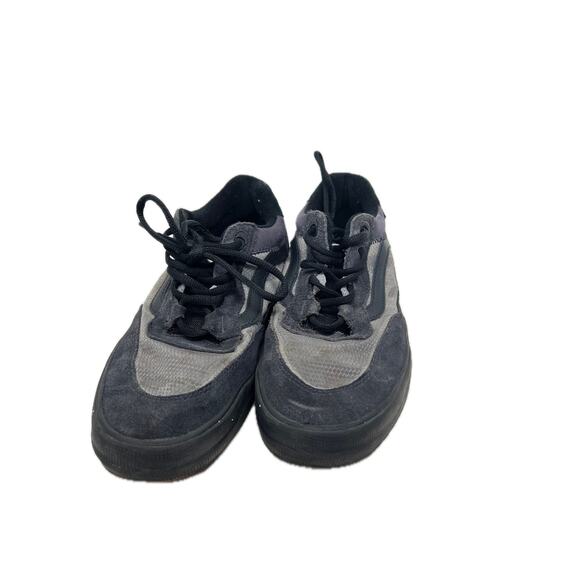 Vans Off The Wall Gray Black Sneakers Mens Size 9 - Picture 1 of 8